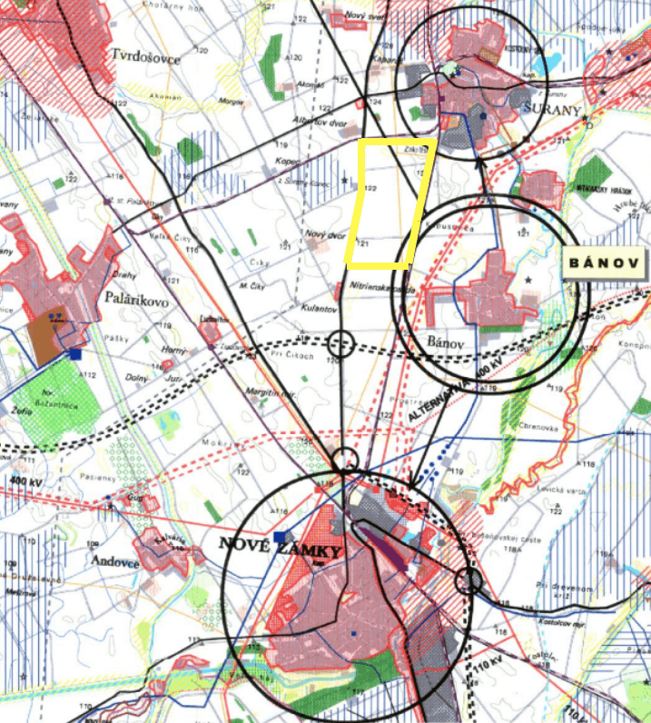 surany mapa